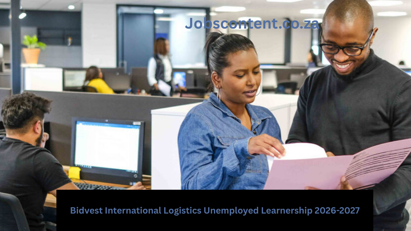 Bidvest International Logistics Unemployed Learnership + Ultimate Career Boost + 2026-2027